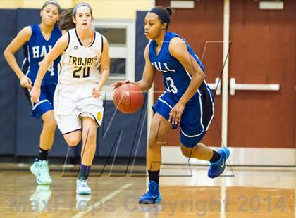 Thumbnail 3 in Hall @ Simsbury (CIAC LL Playoff) photogallery.