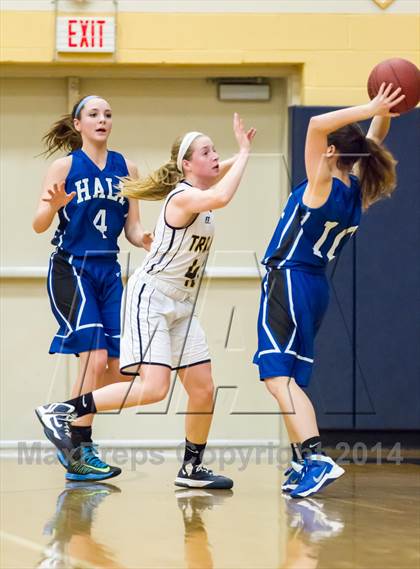 Thumbnail 3 in Hall @ Simsbury (CIAC LL Playoff) photogallery.