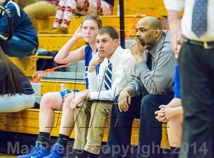 Thumbnail 2 in Hall @ Simsbury (CIAC LL Playoff) photogallery.