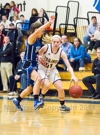 Thumbnail 2 in Hall @ Simsbury (CIAC LL Playoff) photogallery.