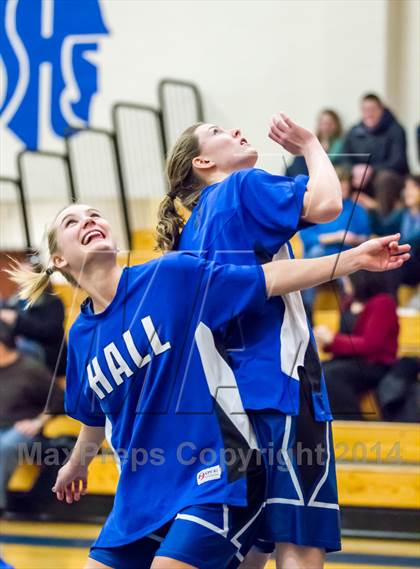 Thumbnail 2 in Hall @ Simsbury (CIAC LL Playoff) photogallery.