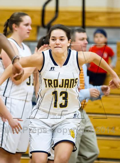 Thumbnail 1 in Hall @ Simsbury (CIAC LL Playoff) photogallery.
