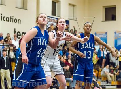 Thumbnail 3 in Hall @ Simsbury (CIAC LL Playoff) photogallery.