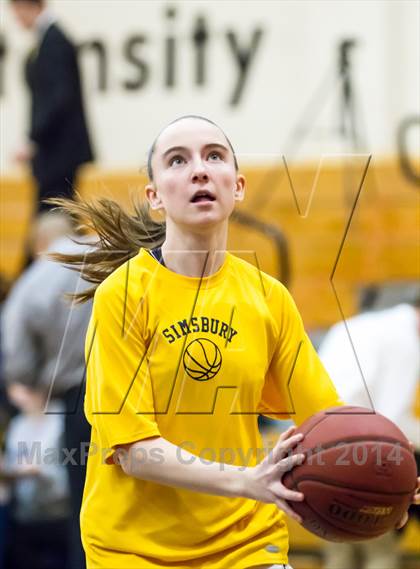 Thumbnail 1 in Hall @ Simsbury (CIAC LL Playoff) photogallery.