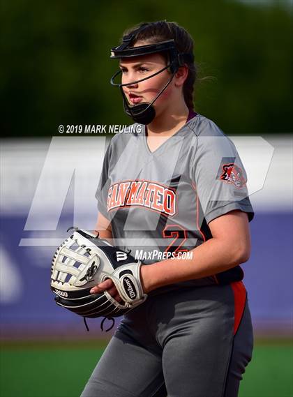 Thumbnail 2 in North Salinas vs. San Mateo (CIF CCS D1 Round 1) photogallery.