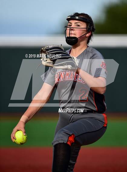 Thumbnail 3 in North Salinas vs. San Mateo (CIF CCS D1 Round 1) photogallery.