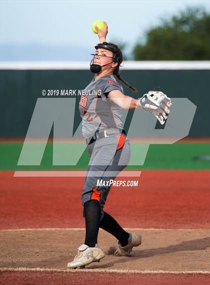 Thumbnail 2 in North Salinas vs. San Mateo (CIF CCS D1 Round 1) photogallery.
