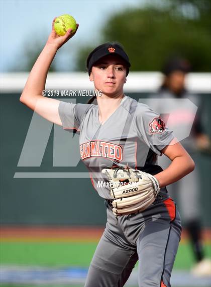 Thumbnail 2 in North Salinas vs. San Mateo (CIF CCS D1 Round 1) photogallery.