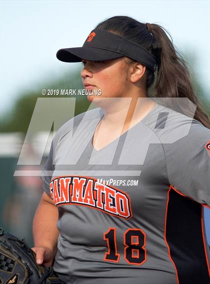 Thumbnail 2 in North Salinas vs. San Mateo (CIF CCS D1 Round 1) photogallery.