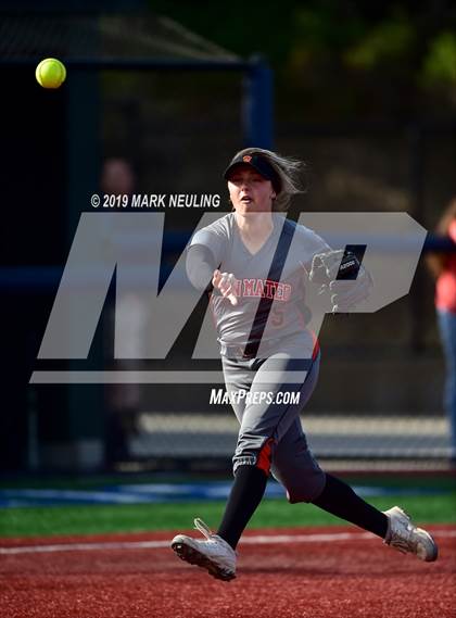 Thumbnail 3 in North Salinas vs. San Mateo (CIF CCS D1 Round 1) photogallery.