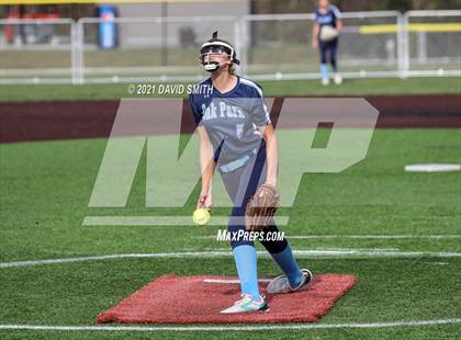 Thumbnail 1 in Liberty North vs Oak Park - MSHSAA Dist. Playoffs photogallery.