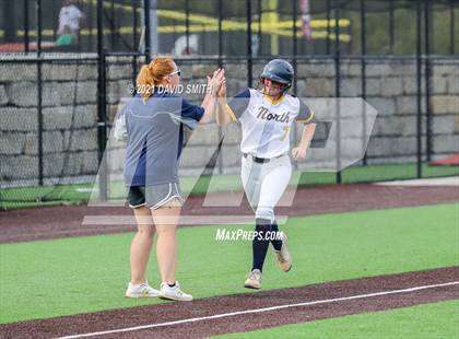 Thumbnail 2 in Liberty North vs Oak Park - MSHSAA Dist. Playoffs photogallery.