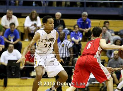 Thumbnail 3 in Bishop O'Dowd vs. Mater Dei (CIF State Open Division Final) photogallery.