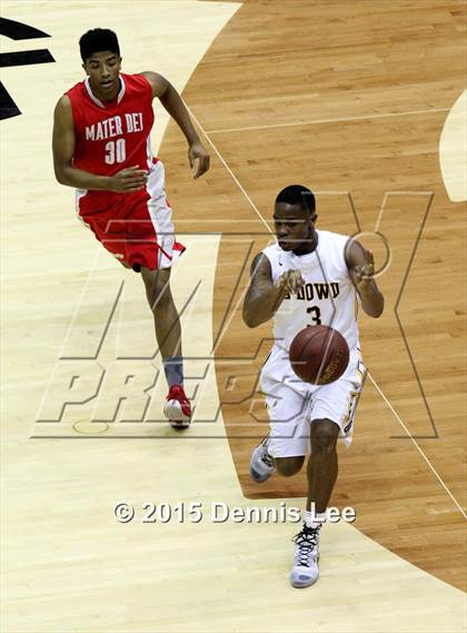 Thumbnail 2 in Bishop O'Dowd vs. Mater Dei (CIF State Open Division Final) photogallery.