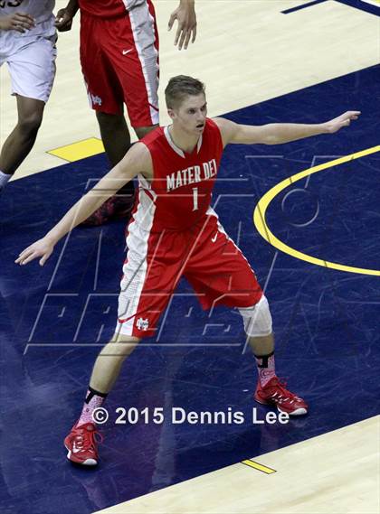 Thumbnail 3 in Bishop O'Dowd vs. Mater Dei (CIF State Open Division Final) photogallery.