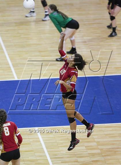 Thumbnail 1 in Fairview vs Coronado (CHSAA 5A Championships Pool Play) photogallery.