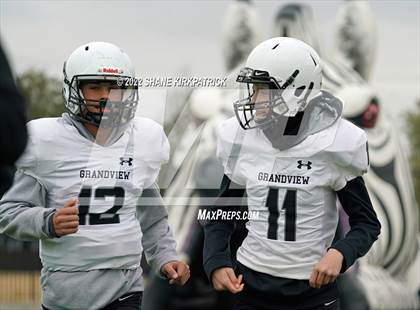 Thumbnail 1 in Grandview vs. Pottsboro (3A-1 Regional Semifinal) photogallery.