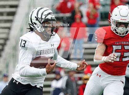 Thumbnail 3 in Grandview vs. Pottsboro (3A-1 Regional Semifinal) photogallery.