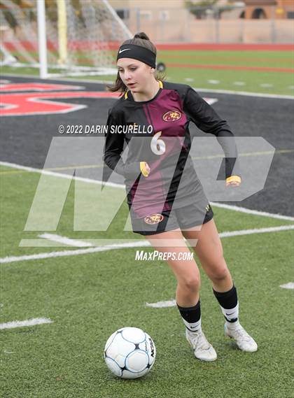 Thumbnail 2 in Liberty vs. Mountain Pointe (Coyote Classic Soccer Tournament) photogallery.
