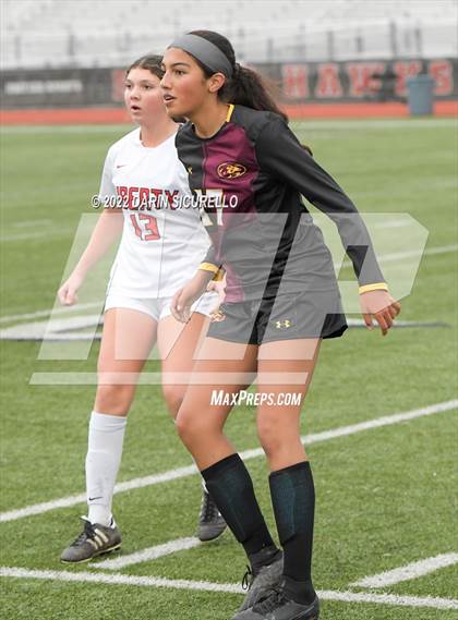 Thumbnail 1 in Liberty vs. Mountain Pointe (Coyote Classic Soccer Tournament) photogallery.