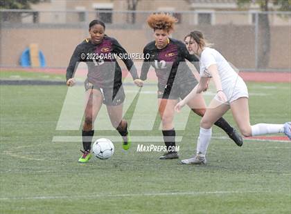 Thumbnail 2 in Liberty vs. Mountain Pointe (Coyote Classic Soccer Tournament) photogallery.