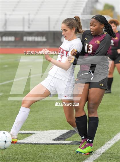 Thumbnail 2 in Liberty vs. Mountain Pointe (Coyote Classic Soccer Tournament) photogallery.