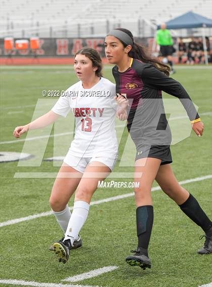 Thumbnail 3 in Liberty vs. Mountain Pointe (Coyote Classic Soccer Tournament) photogallery.