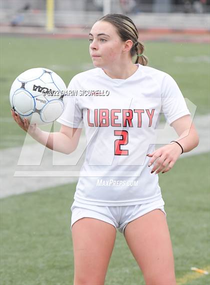 Thumbnail 1 in Liberty vs. Mountain Pointe (Coyote Classic Soccer Tournament) photogallery.