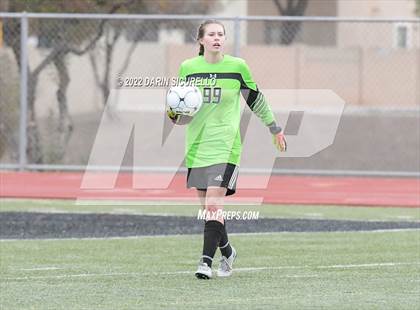 Thumbnail 2 in Liberty vs. Mountain Pointe (Coyote Classic Soccer Tournament) photogallery.