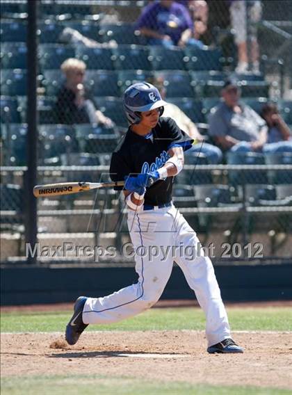 Thumbnail 1 in Capital Christian vs. Escalon (CIF SJS D5 Playoffs) photogallery.