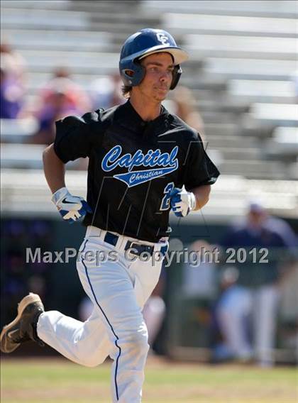 Thumbnail 1 in Capital Christian vs. Escalon (CIF SJS D5 Playoffs) photogallery.