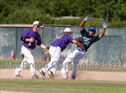 Thumbnail 2 in Capital Christian vs. Escalon (CIF SJS D5 Playoffs) photogallery.
