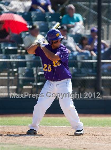 Thumbnail 1 in Capital Christian vs. Escalon (CIF SJS D5 Playoffs) photogallery.