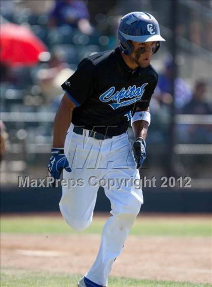 Thumbnail 3 in Capital Christian vs. Escalon (CIF SJS D5 Playoffs) photogallery.