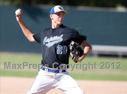 Thumbnail 1 in Capital Christian vs. Escalon (CIF SJS D5 Playoffs) photogallery.