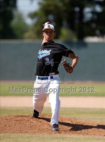 Thumbnail 2 in Capital Christian vs. Escalon (CIF SJS D5 Playoffs) photogallery.