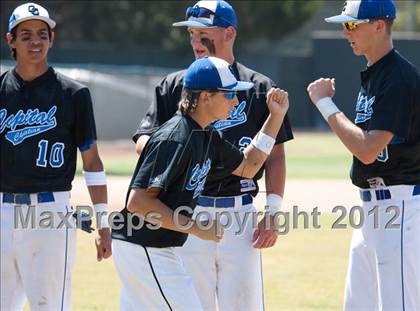Thumbnail 2 in Capital Christian vs. Escalon (CIF SJS D5 Playoffs) photogallery.