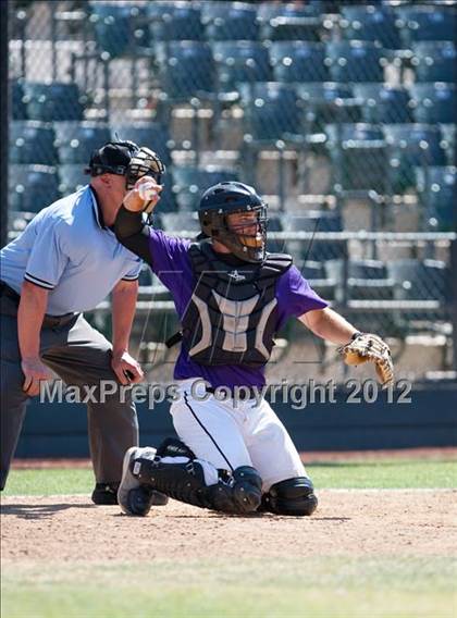 Thumbnail 2 in Capital Christian vs. Escalon (CIF SJS D5 Playoffs) photogallery.