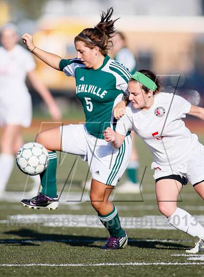 Thumbnail 3 in Mehlville vs Bishop DuBourg (Lutheran South Tournament) photogallery.