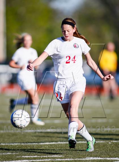 Thumbnail 2 in Mehlville vs Bishop DuBourg (Lutheran South Tournament) photogallery.