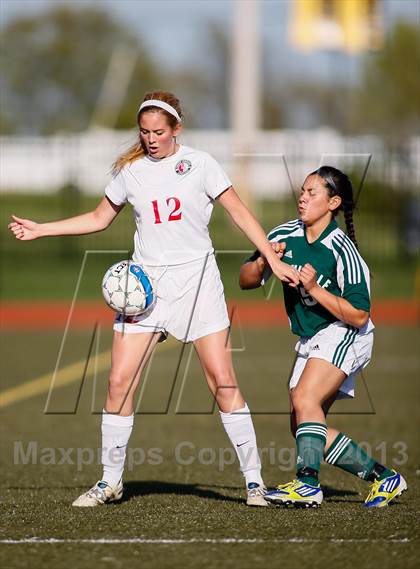 Thumbnail 2 in Mehlville vs Bishop DuBourg (Lutheran South Tournament) photogallery.