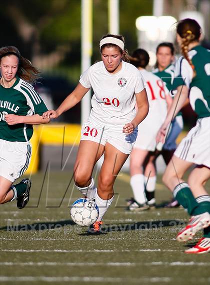 Thumbnail 2 in Mehlville vs Bishop DuBourg (Lutheran South Tournament) photogallery.