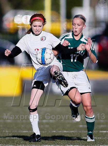 Thumbnail 2 in Mehlville vs Bishop DuBourg (Lutheran South Tournament) photogallery.