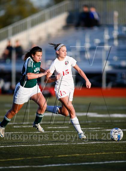 Thumbnail 3 in Mehlville vs Bishop DuBourg (Lutheran South Tournament) photogallery.