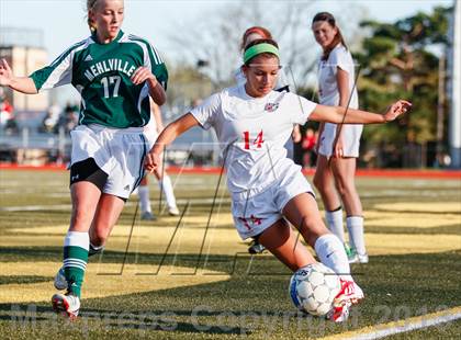 Thumbnail 2 in Mehlville vs Bishop DuBourg (Lutheran South Tournament) photogallery.
