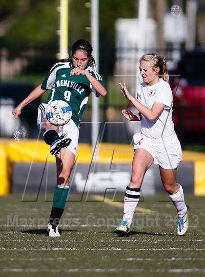 Thumbnail 3 in Mehlville vs Bishop DuBourg (Lutheran South Tournament) photogallery.