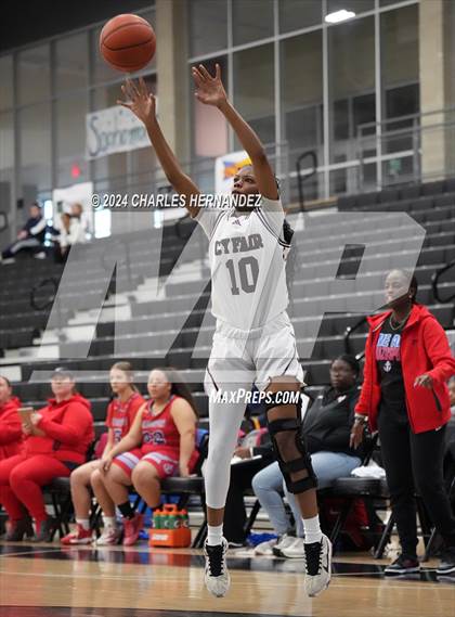 Thumbnail 1 in Cy-Fair vs. Brazosport (Lady Tiger Booster Hoops Round Robin) photogallery.
