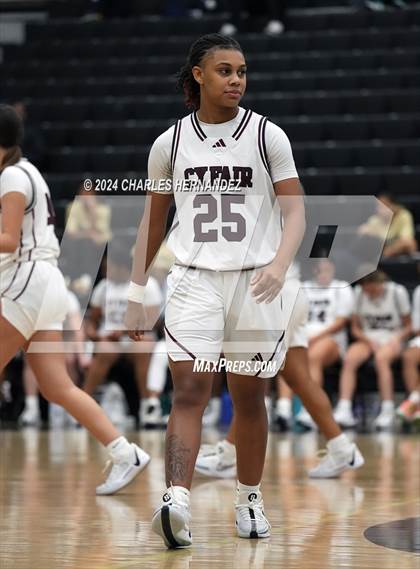 Thumbnail 3 in Cy-Fair vs. Brazosport (Lady Tiger Booster Hoops Round Robin) photogallery.