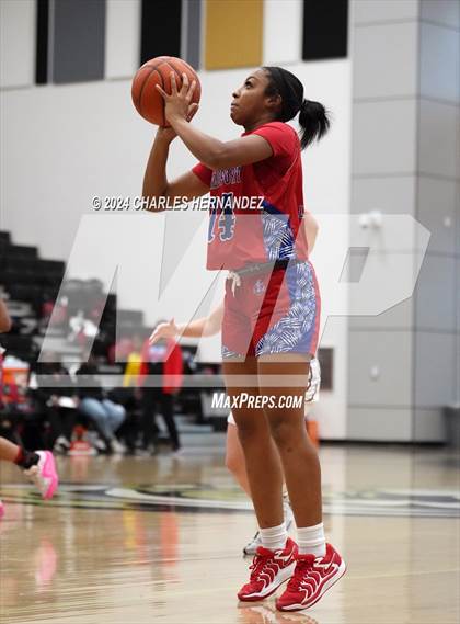 Thumbnail 2 in Cy-Fair vs. Brazosport (Lady Tiger Booster Hoops Round Robin) photogallery.