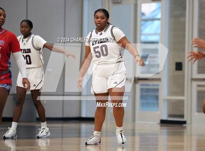 Thumbnail 2 in Cy-Fair vs. Brazosport (Lady Tiger Booster Hoops Round Robin) photogallery.